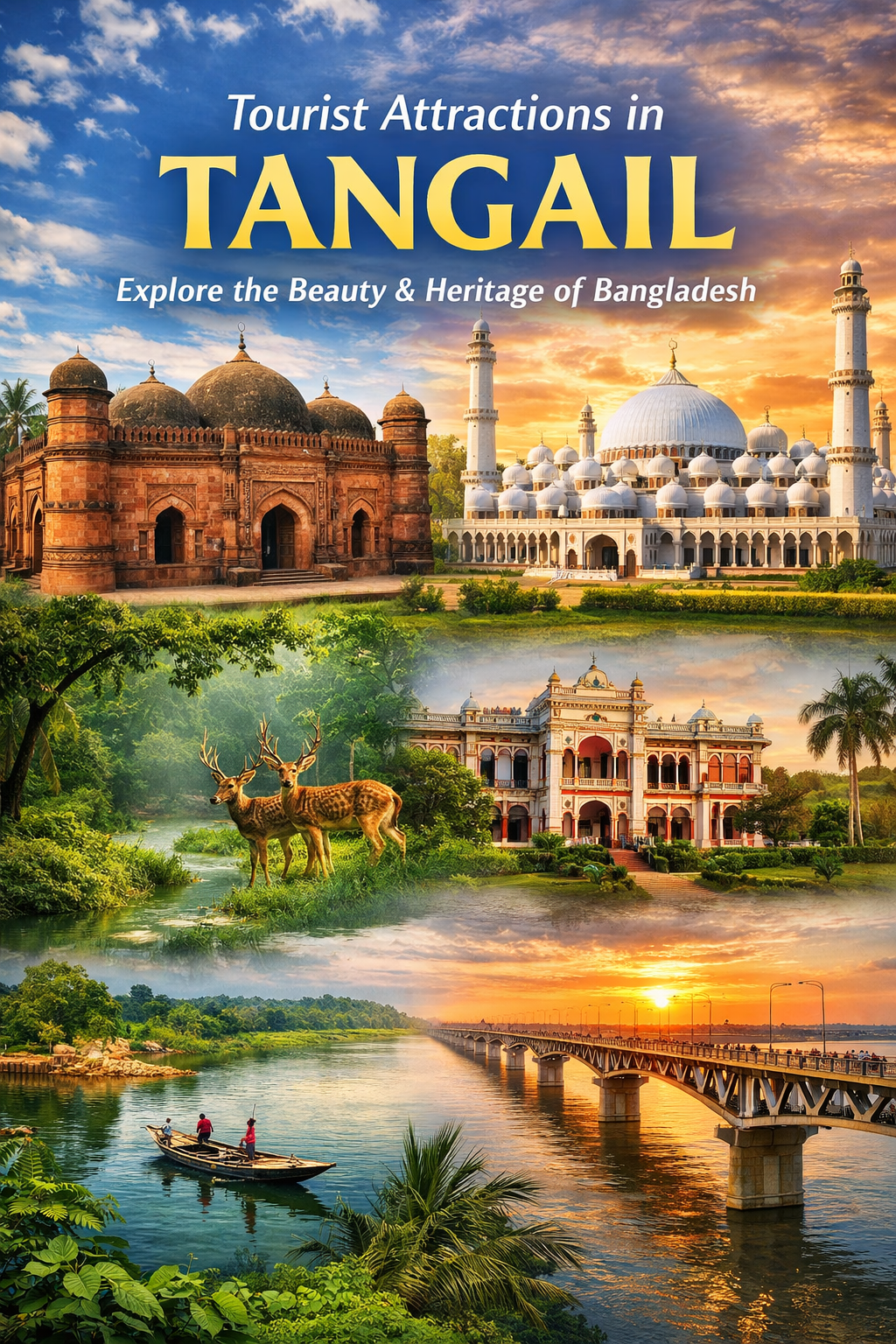 Tourist Attractions in Tangail: Discover the Hidden Natural Beauty, Heritage, and Culture of Bangladesh